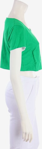 BIKKEMBERGS Cropped Shirt M in Grün