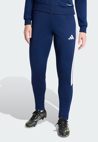 Regular Pantalon de sport 'Tiro26 Liga' ADIDAS PERFORMANCE en bleu : devant