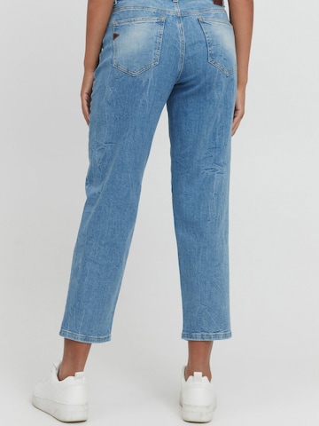 Pulz Loosefit Jeans ' Emma ' i blå