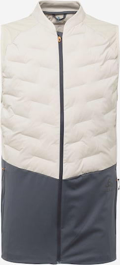 ODLO Gilet de sport en beige / bleu nuit, Vue avec produit