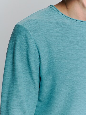 No Excess Pullover in Blau