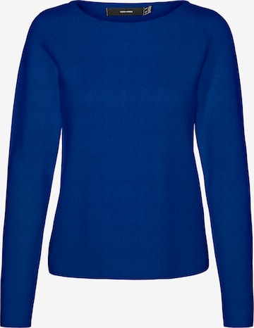 Pull-over 'VMGOLD NEEDLE' VERO MODA en bleu : devant