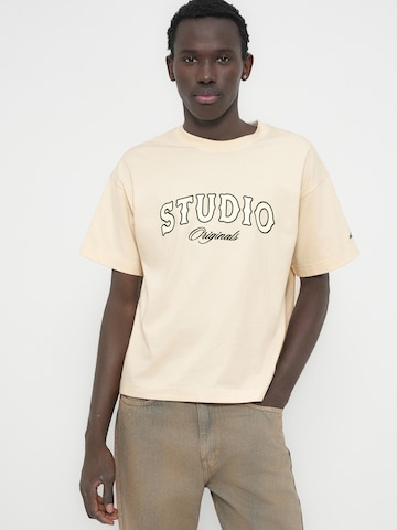 JACK & JONES Shirt 'JORUPSTATE' in Beige