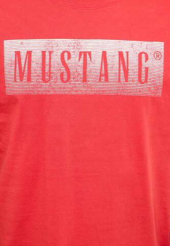 MUSTANG Shirt 'Austin' in Red