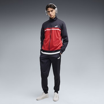 PUMA Trainingspak in Rood: voorkant