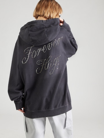 HUGO Sweatshirt 'Dejandra' in Black: front