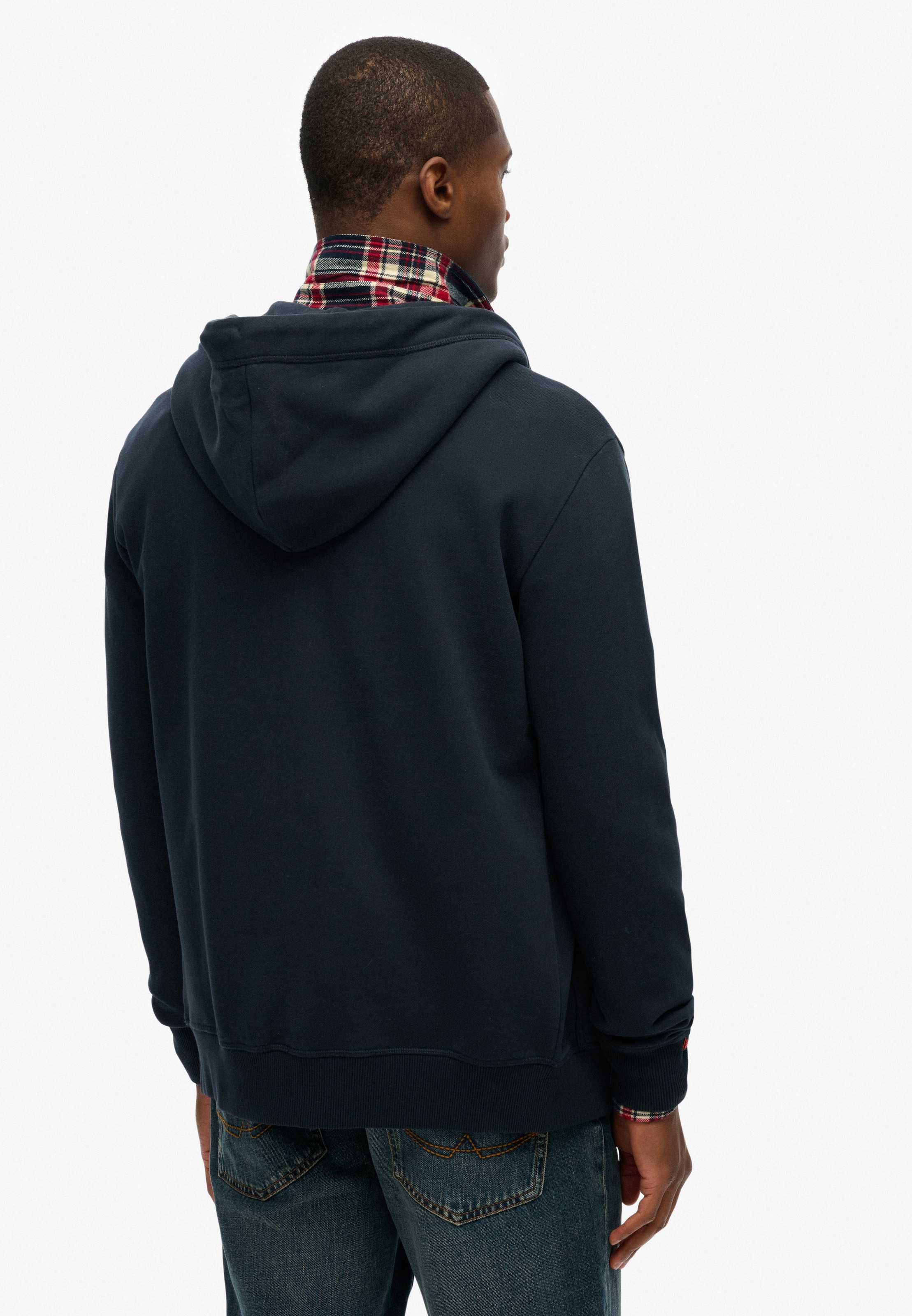 Superdry & Co Sweatjacke 'Essential' in Blau