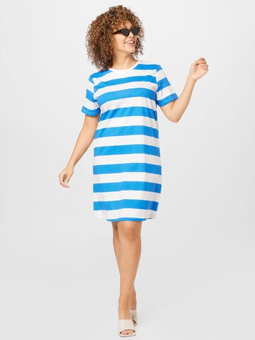 Robe 'APRIL' ONLY Carmakoma en bleu