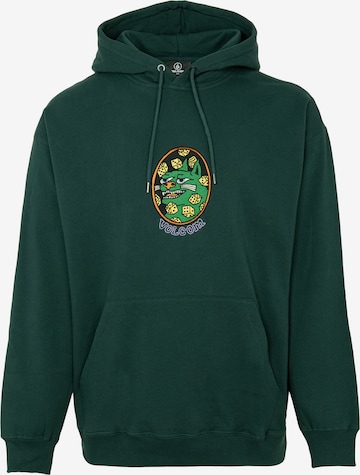 Pull-over Volcom en vert : devant