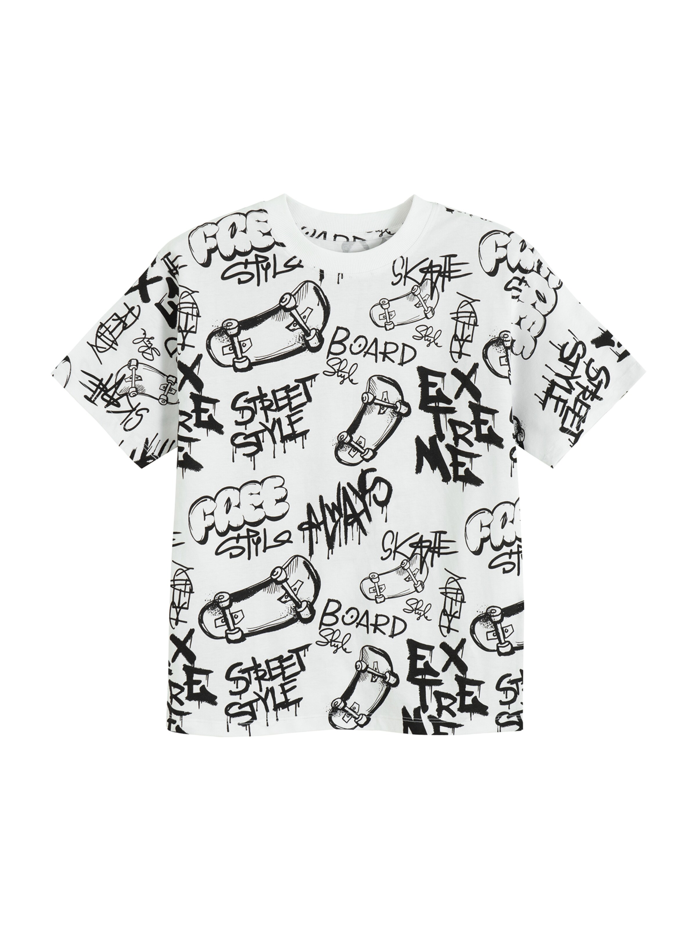 Cool Club - Camisola em branco: frente