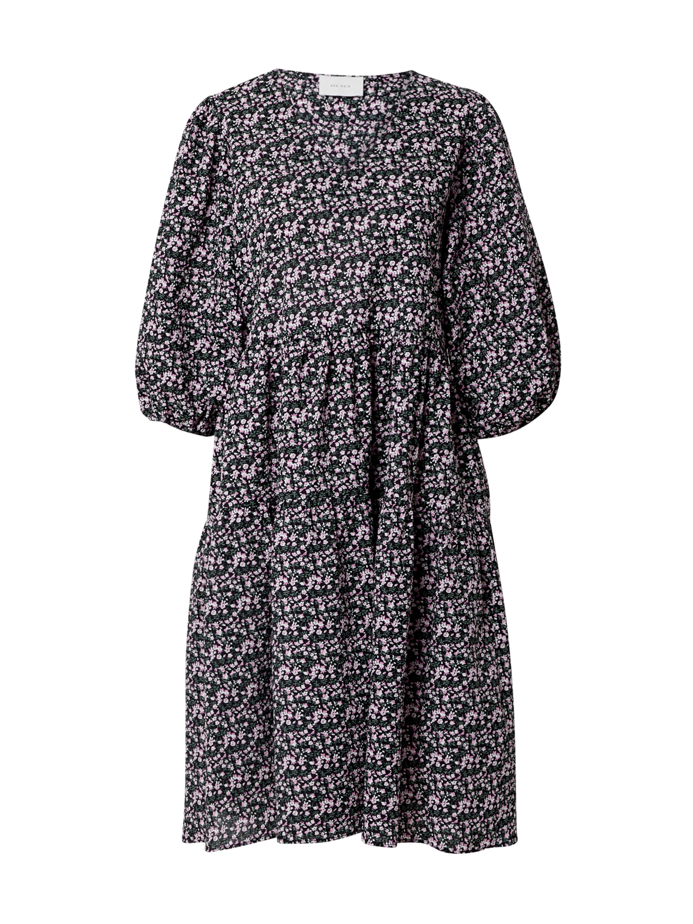 Neo Noir Dress in Black: front