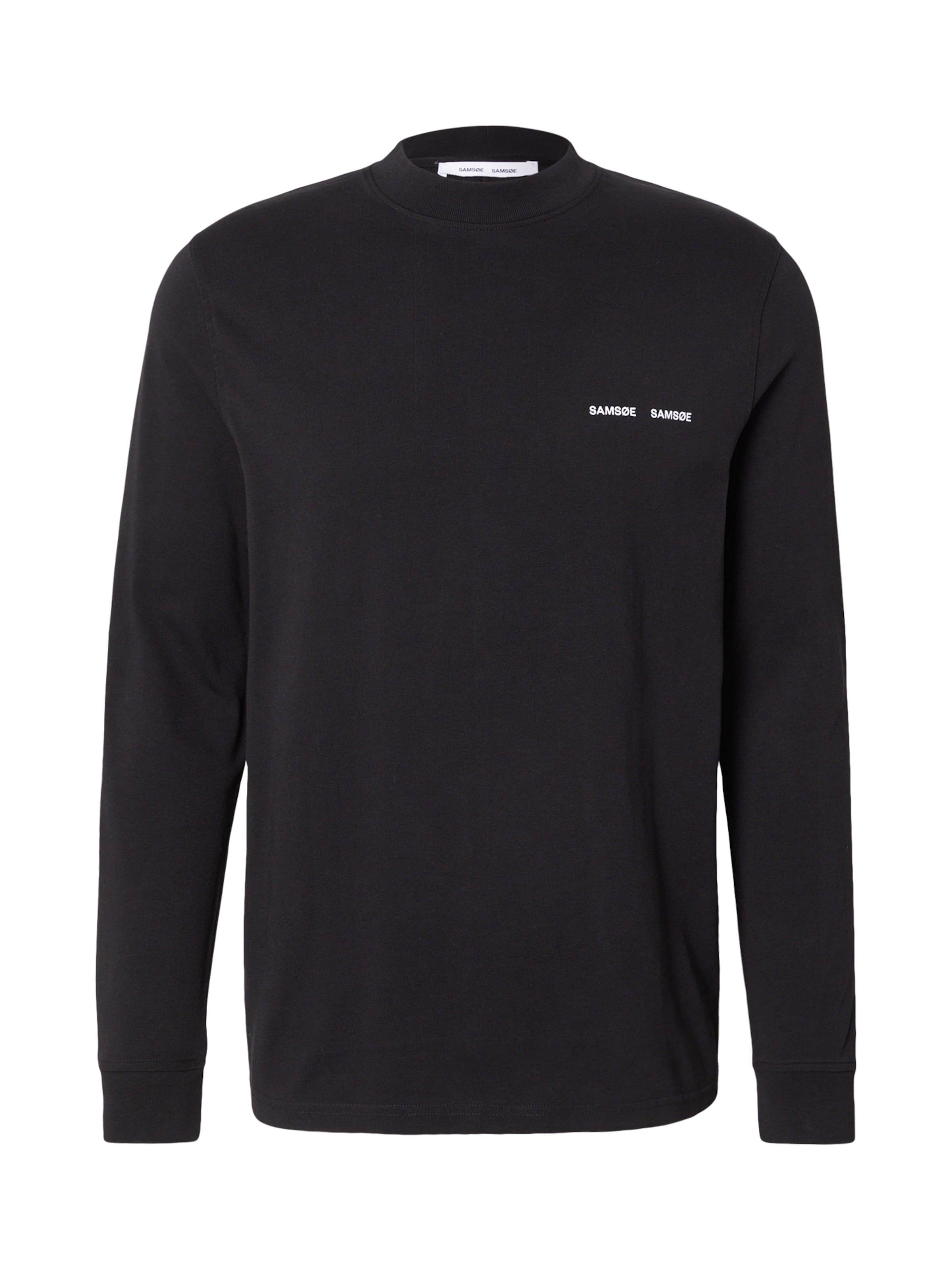 Samsøe Samsøe Regular fit Shirt 'Norsbro' in Black: front