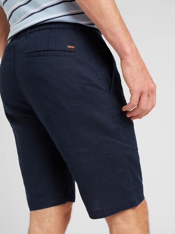 BOSS Regular Chino Pants in Blue