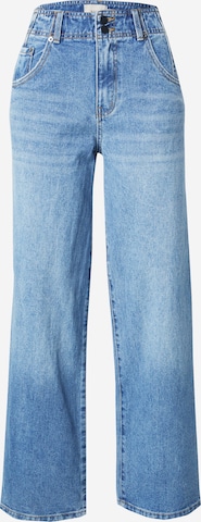 VILA ROUGE Wide Leg Jeans i blå: forside