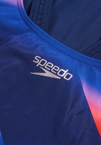 SPEEDO Bralette Active Swimsuit in Blue
