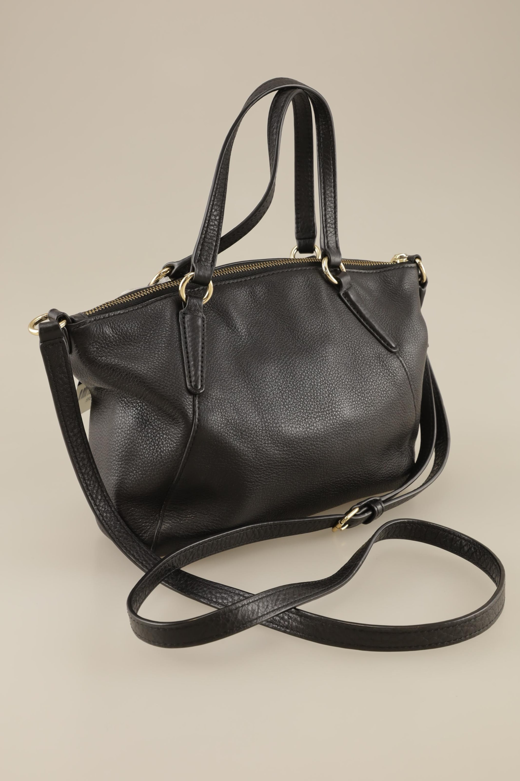 COACH Handtasche klein Leder One Size in Schwarz