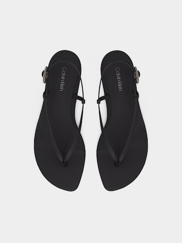 Flip-flops de la Calvin Klein pe negru