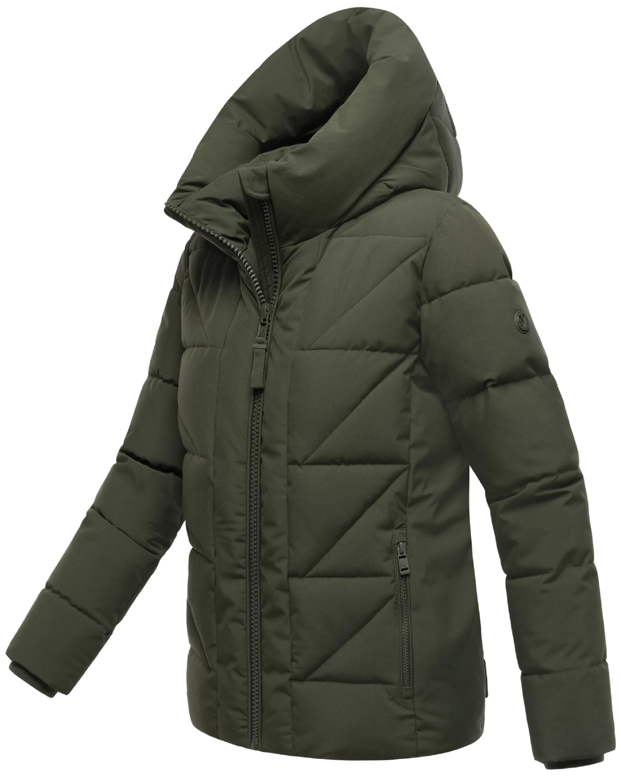 Veste d’hiver 'Kuschelnasee 16' MARIKOO en vert