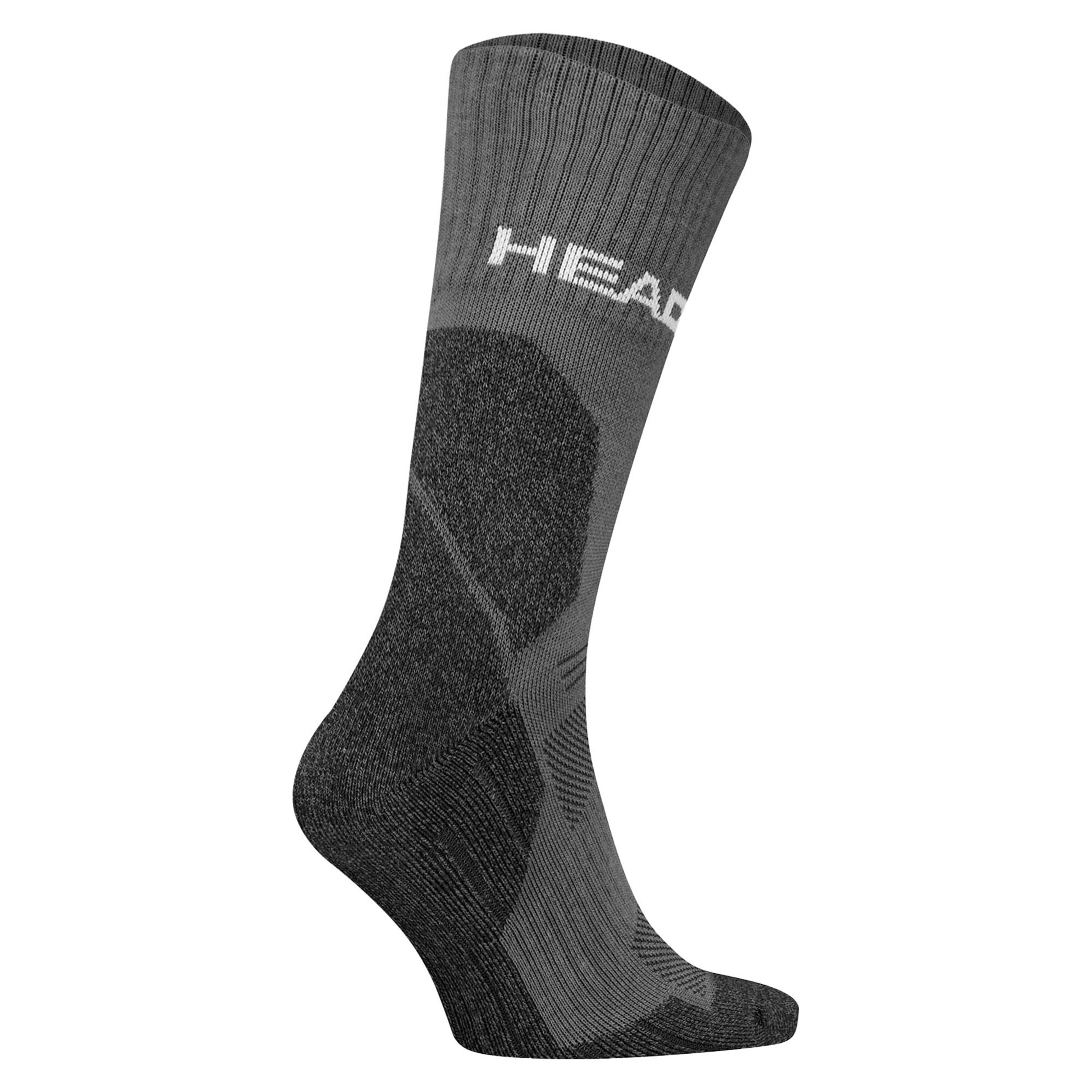 HEAD Athletic Socks in Grey
