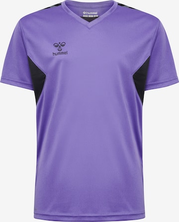 T-Shirt fonctionnel 'Authentic' Hummel en violet : devant