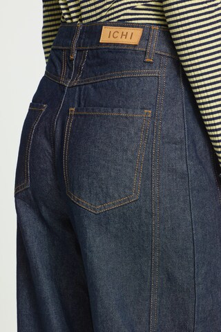 Wide Leg Jean 'BLICH' ICHI en bleu