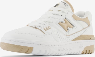 Sneaker low '550' new balance pe auriu / alb, Vizualizare produs