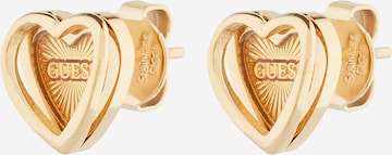 GUESS - Pendientes en oro: frente