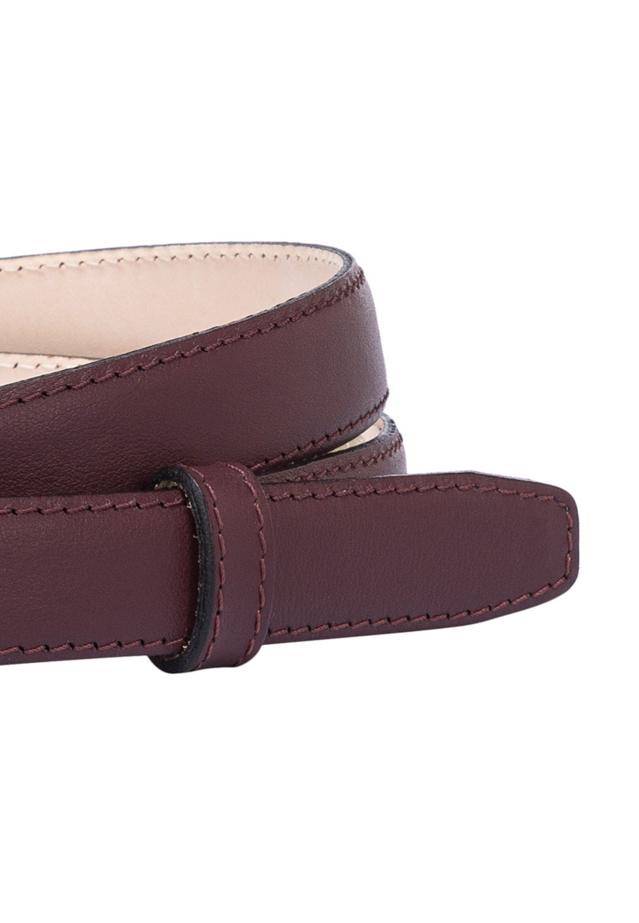 Cintura 'LOGO' di Roeckl in rosso