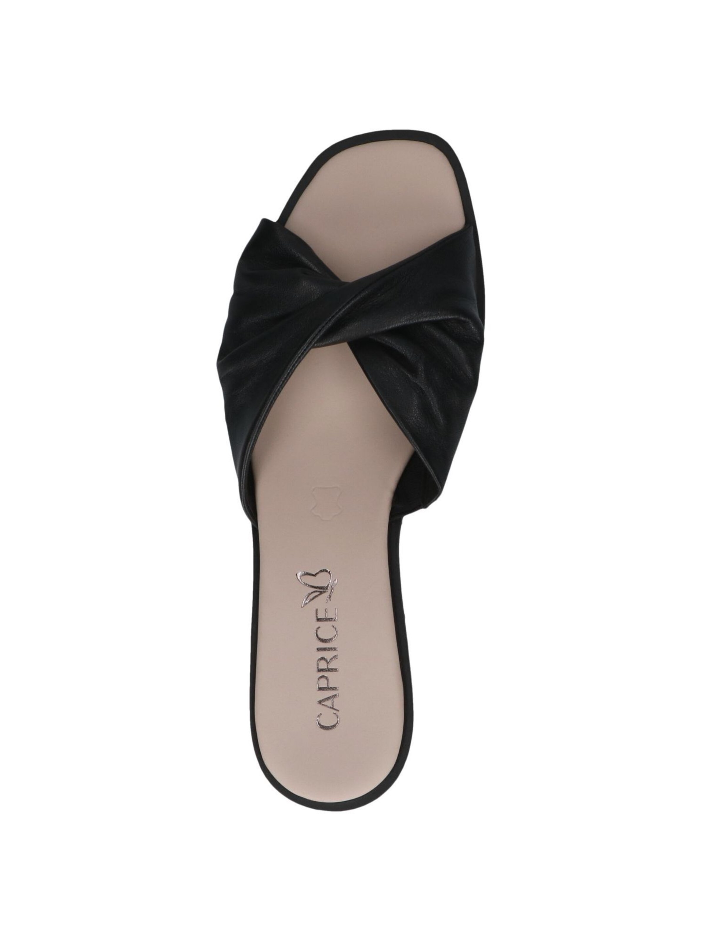 CAPRICE Mules in Black