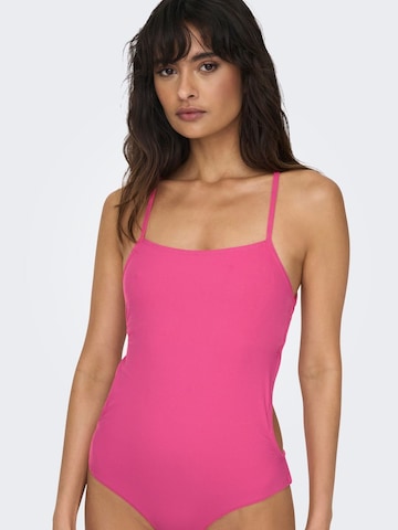 Maillot de bain ONLY en rose