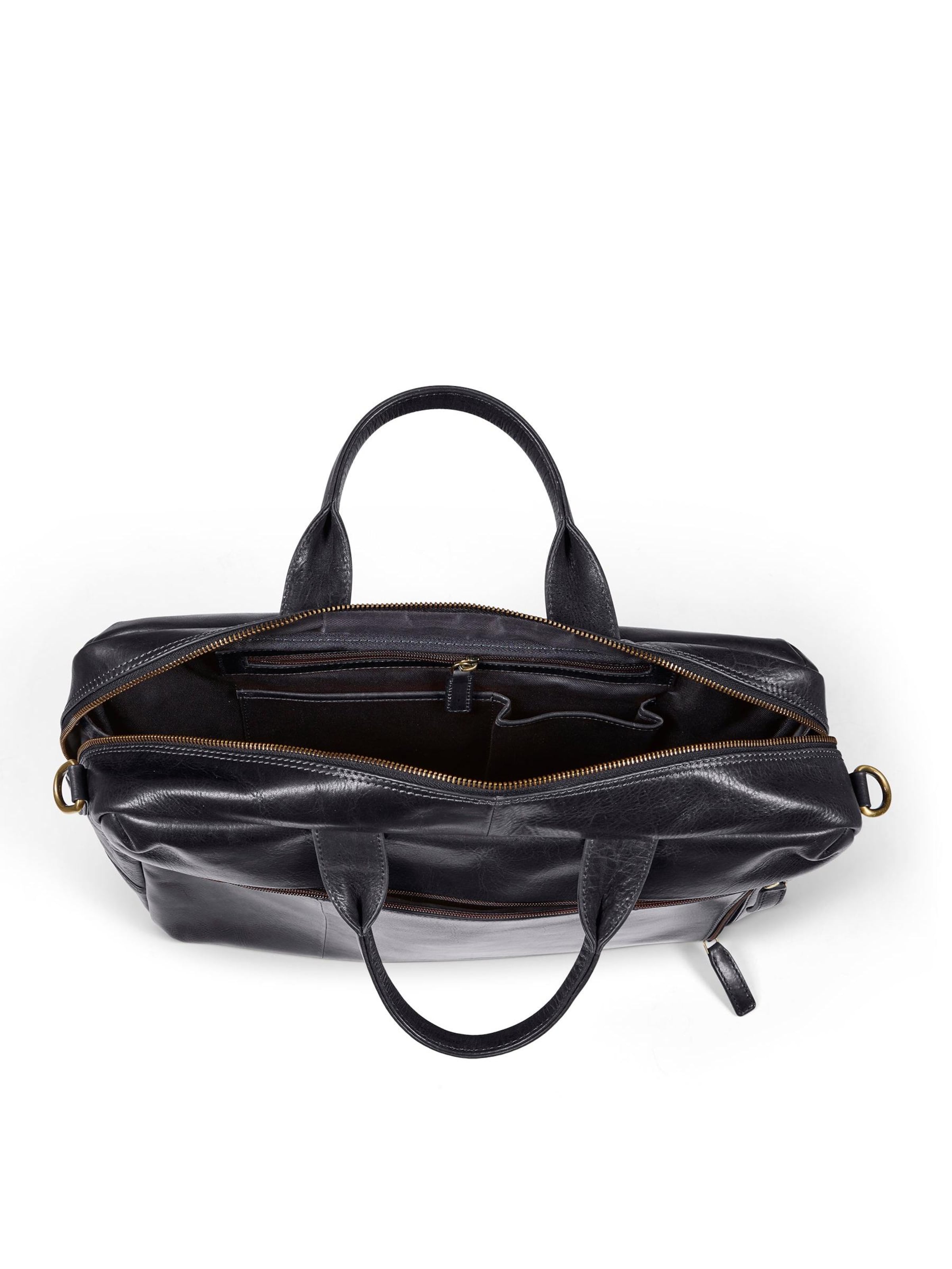 Howard London - Bolsa para portátil 'Laptop Bag Frank Black' en negro