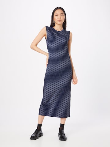 Blanche Dress in Blue: front