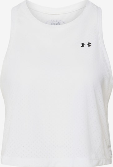 Sportiniai marškinėliai be rankovių iš UNDER ARMOUR, spalva – balta, Prekių apžvalga