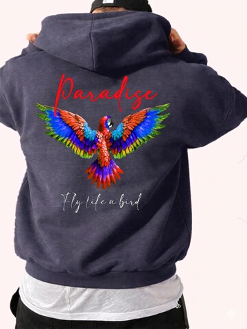RMK Sweatshirt 'Paradise'‌‌‌‌‌‌‌ in Grau