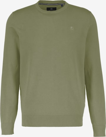 Pull-over LERROS en vert : devant