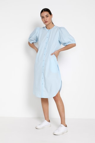 Kaffe Shirt Dress 'Susana' in Blue