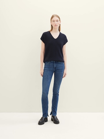 Coupe slim Jean 'Kate' TOM TAILOR en bleu