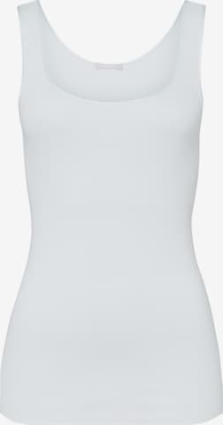 Hanro Top 'Cotton Seamless' in Wit: voorkant