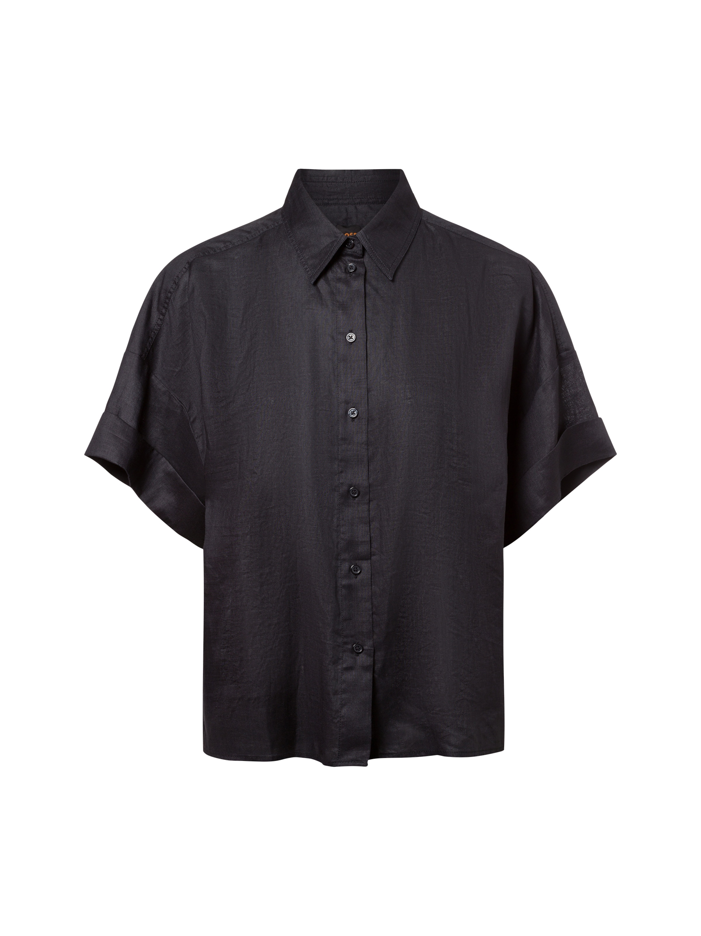 BOSS Blouse 'Bisenas' in Black: front