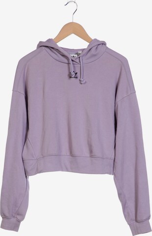 ADIDAS ORIGINALS Sweatshirt & Zip-Up Hoodie in XS in Purple: front