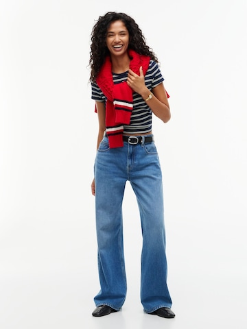 Tommy Jeans Shirt 'ESSENTIAL' in Blauw