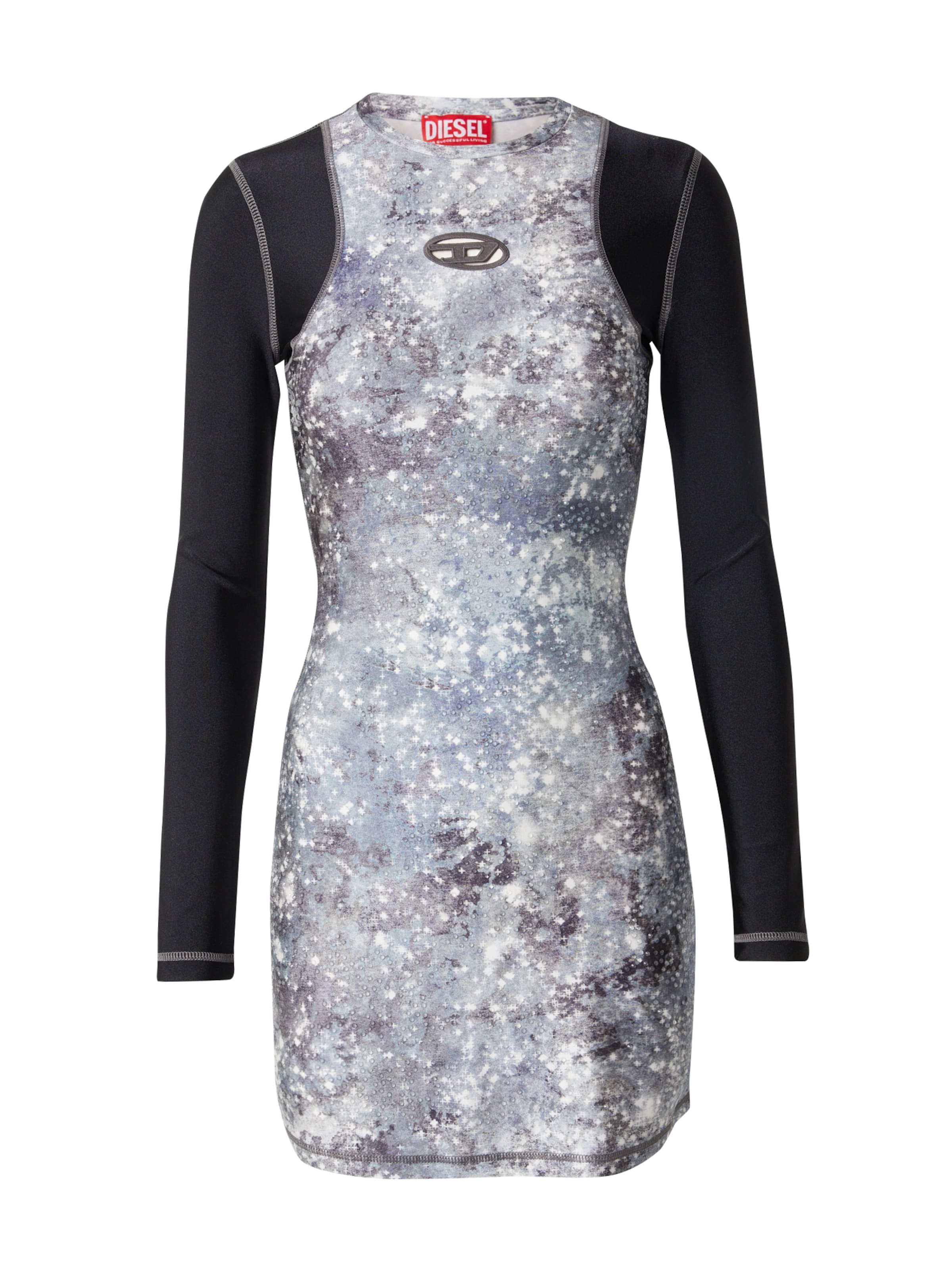 Rochie 'D-VANNE' de la DIESEL pe negru: față