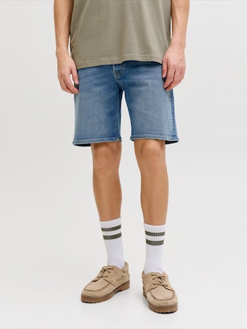 Regular Jeans 'JJIRICK JJORIGINAL' de la JACK & JONES pe albastru: față