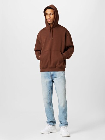 WEEKDAY Sweatshirt in Brown
