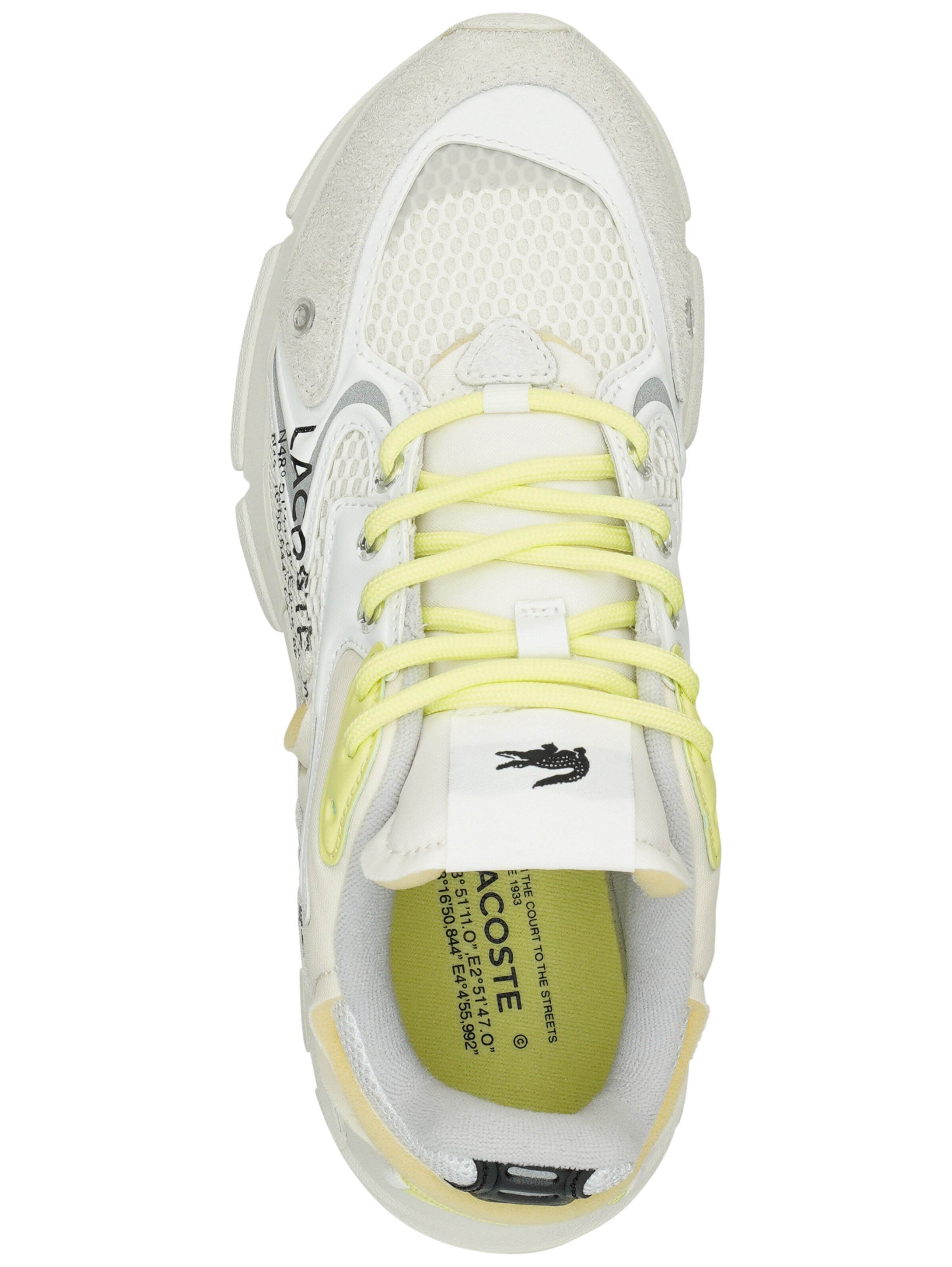 LACOSTE Sneaker low in Weiß