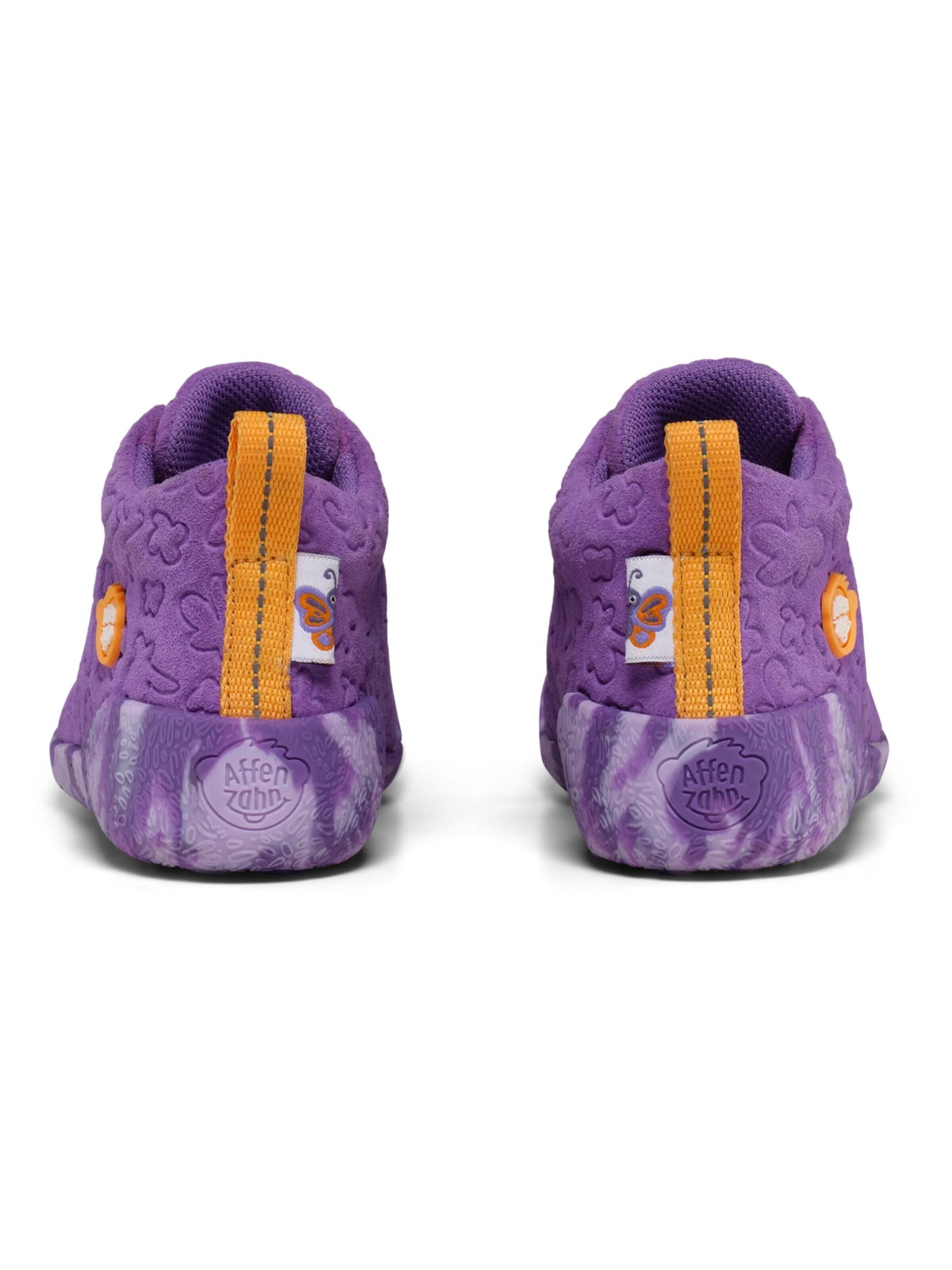 Affenzahn First-Step Shoes 'Leder Starty Leder Starty' in Purple