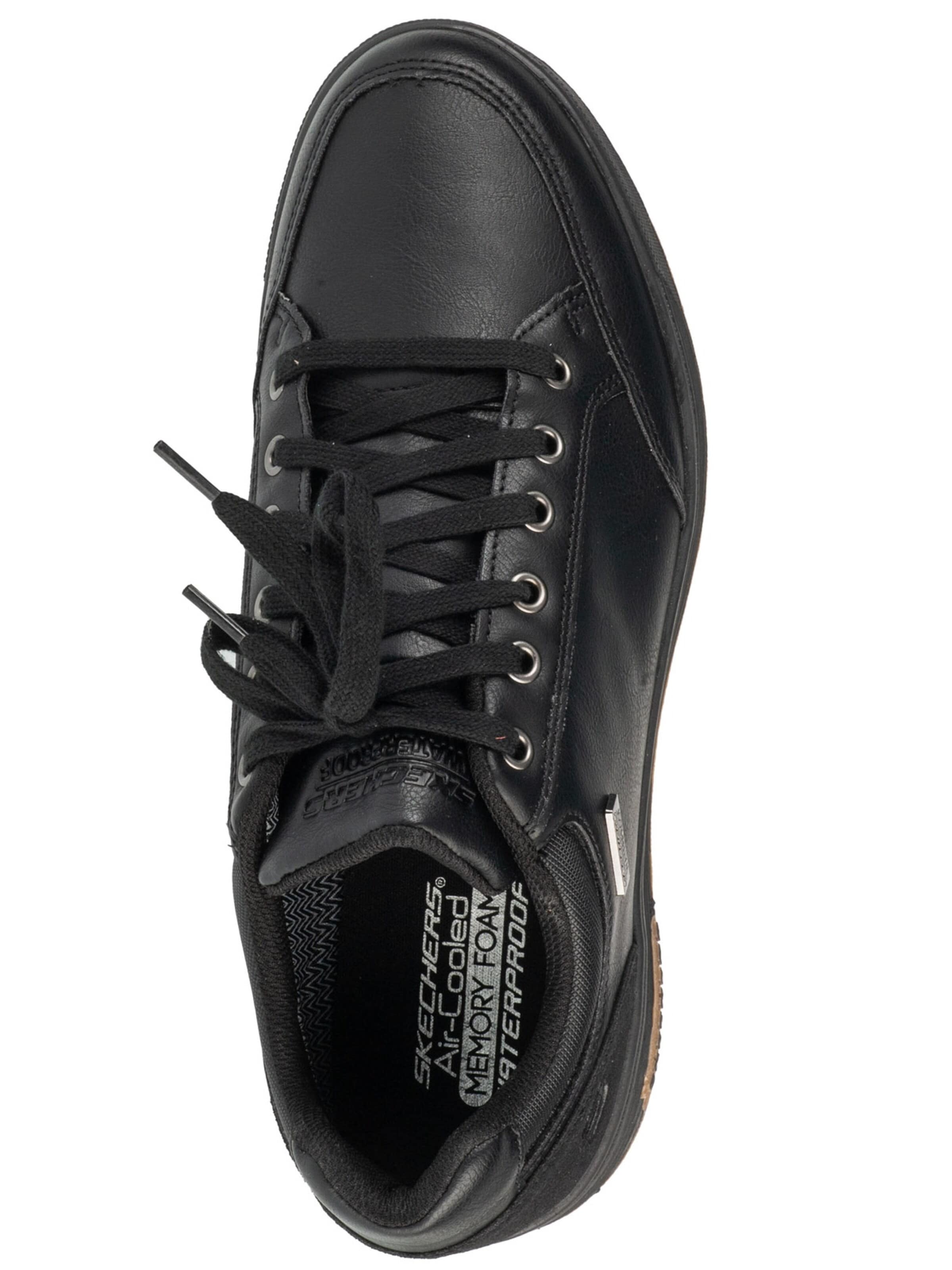 SKECHERS Sneakers laag 'Sparkman' in Zwart