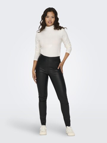 JDY Skinny Leggings 'Soya' in Zwart