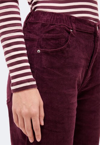 Hailys - regular Pantalón 'Mi44rell' en rojo