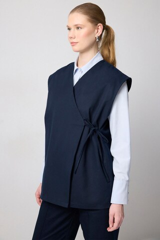 Touche Prive Broekpak in Blauw